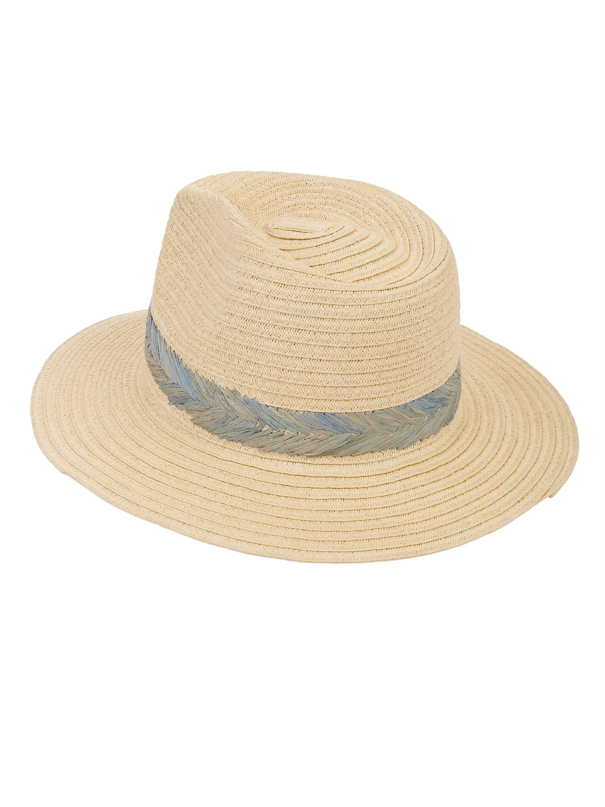 Women's Fedora Eliza Rose Palm Straw May