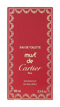 Toilette Cartier 3.3Oz/100ml De (Vintage) Spray De Box In Cartier Must Eau