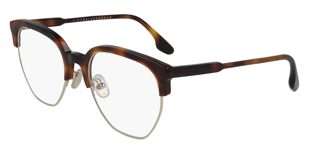 Tortoise Full Victoria Rim Round VB2107 Eyeglasses Beckham