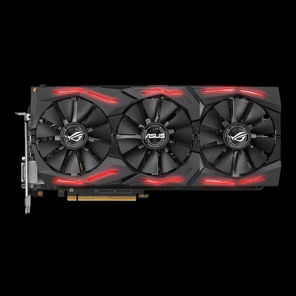 Asus Card Rog-Strix-Rxvega56-O8G-Gaming Graphics