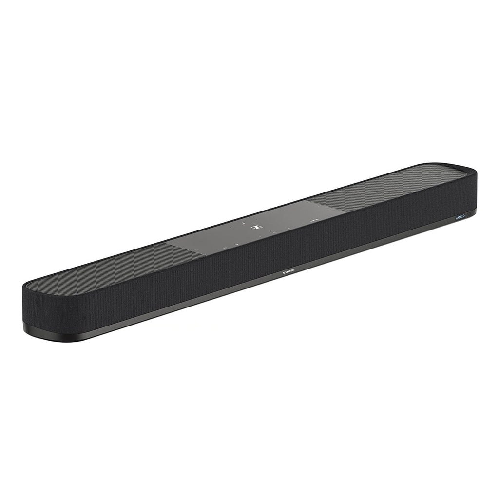 DTS:X Ambeo Soundbar AMBEO Sennheiser 8in Sub and 350W Atmos with Soundbar 7.1.4 Bluetooth Subwoofer Wireless Channel Plus Dolby with with