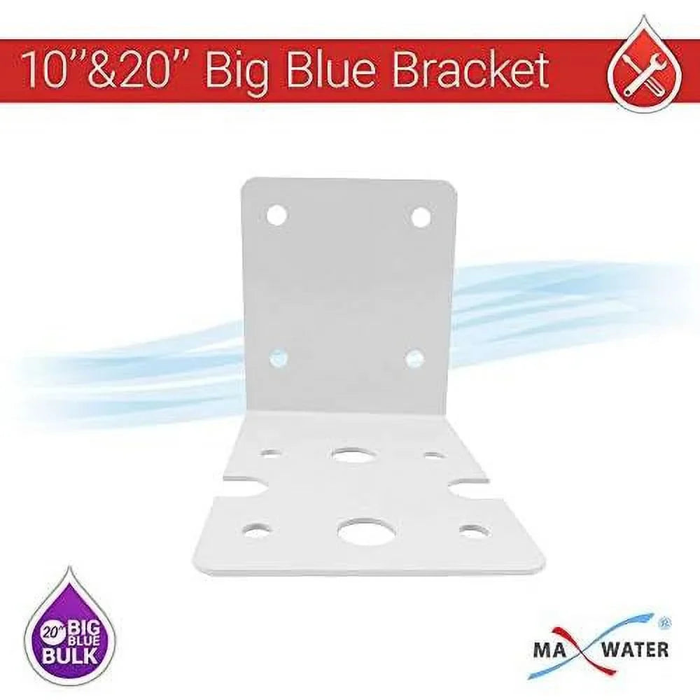 NPT 1" Filter House Brass Whole Housing Gauges, 2 Brackets Clear Pressure Release, 2 W/Pressure System Pack 2 BB Wrench 10" Ports