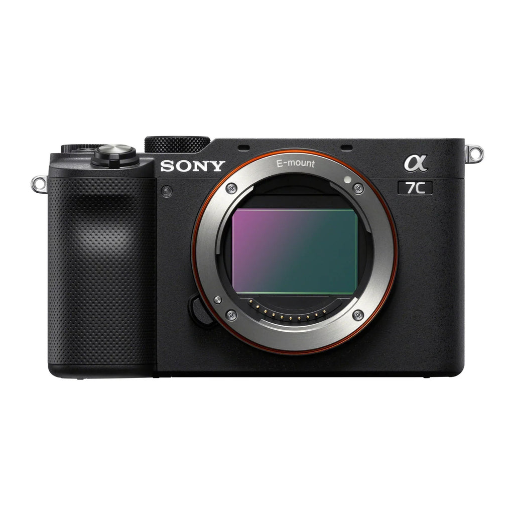 Bundle a7C Mirrorless (Black) Full-Frame Alpha Body Sony Camera Compact