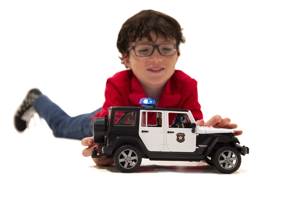 car Police Policeman Jeep with Rubicon