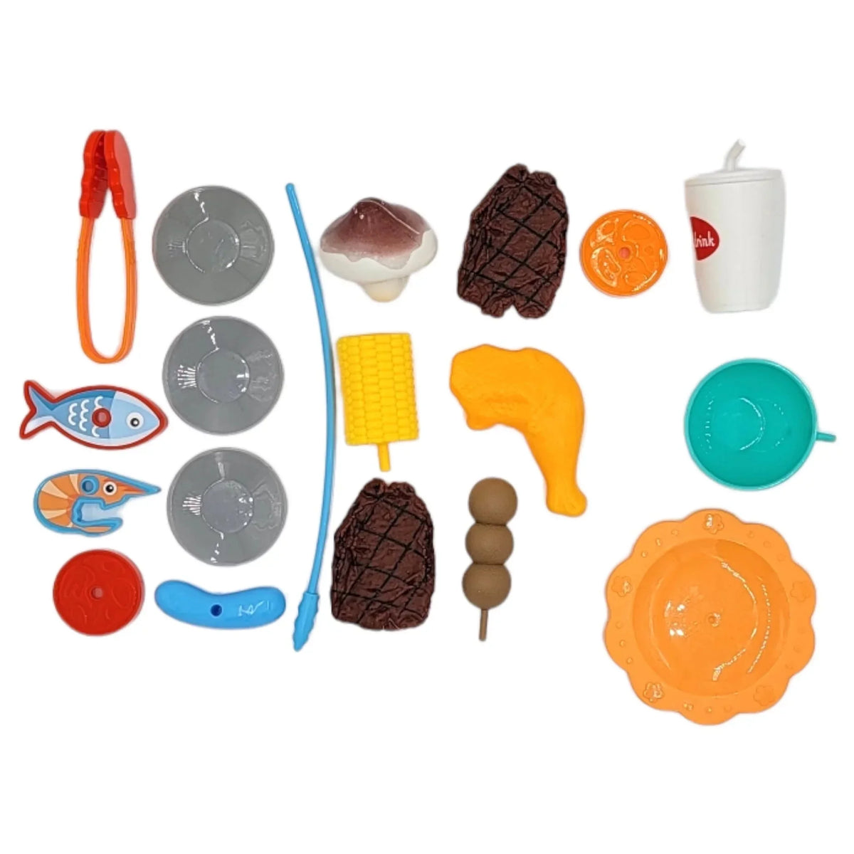 Universe Ages n Play Kitchen Set Pretend Play Kids for BBQ Outside Grill Interactive GN 3+ Toy Pack