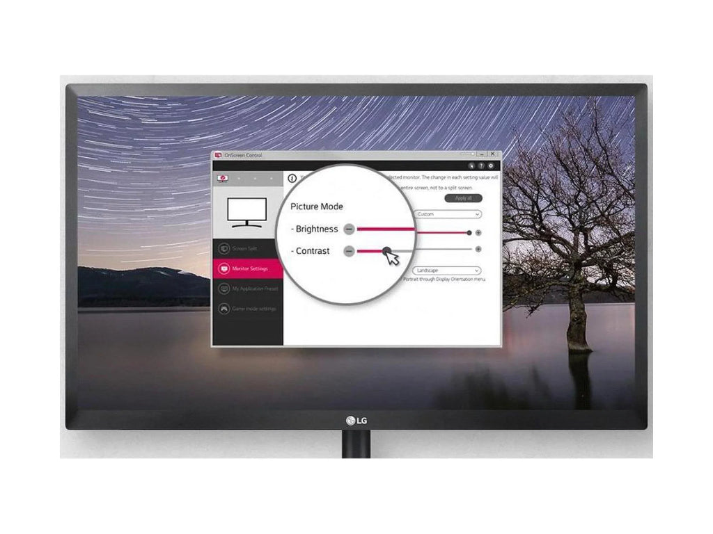 Panel 5 24" Monitor 24BP450Y-I x Sync) Viewable) 1080 LG ms (AMD (23.8" 1920 Flat FreeSync IPS Adaptive