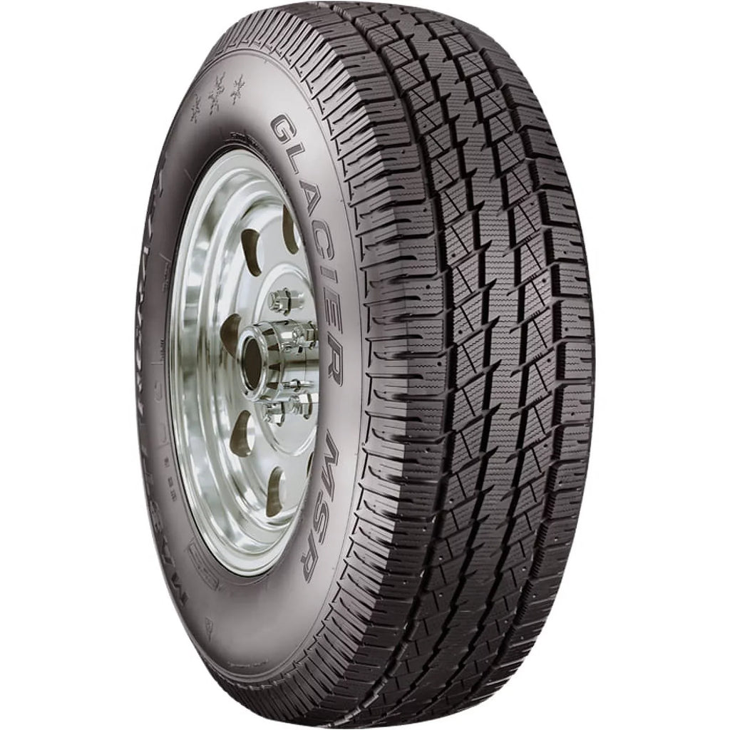 Glacier Light Winter MSR E Truck Tire LT275/65R18 123R Mastercraft