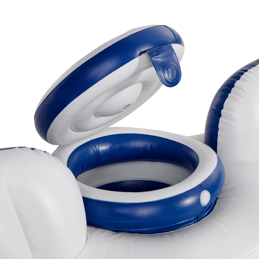 Intex Pack) II (18 Run Pool Tube 2 Cooler Inflatable Float w/ Person River