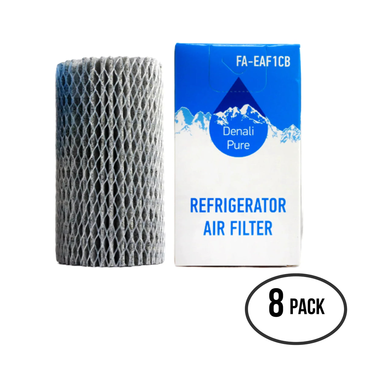 for with Replacement FGHC2335LP1 Filter Filter Refrigerator EAF1CB, 8-Pack Air Air Fridge 46-9917 Electrolux Compatible - Electrolux