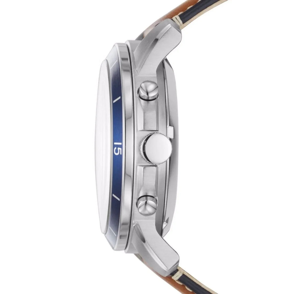 Silver Grant Stainless-Steel Fossil Men's Automatic Watch Dress ME3140