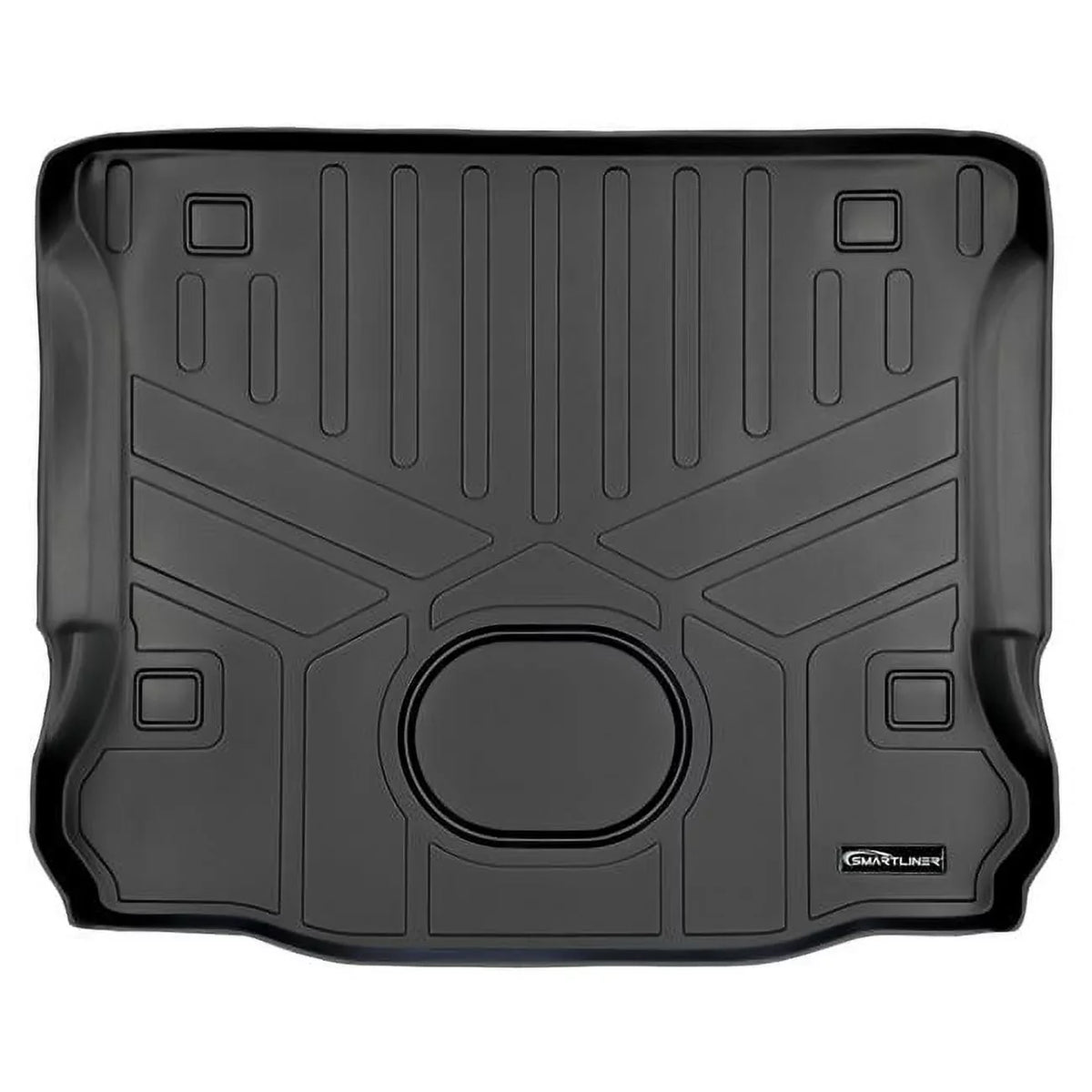 Style 2015-2018 Old Cargo Floor Jeep for Weather All Body JK - Black Wrangler, Mat Liner Trunk