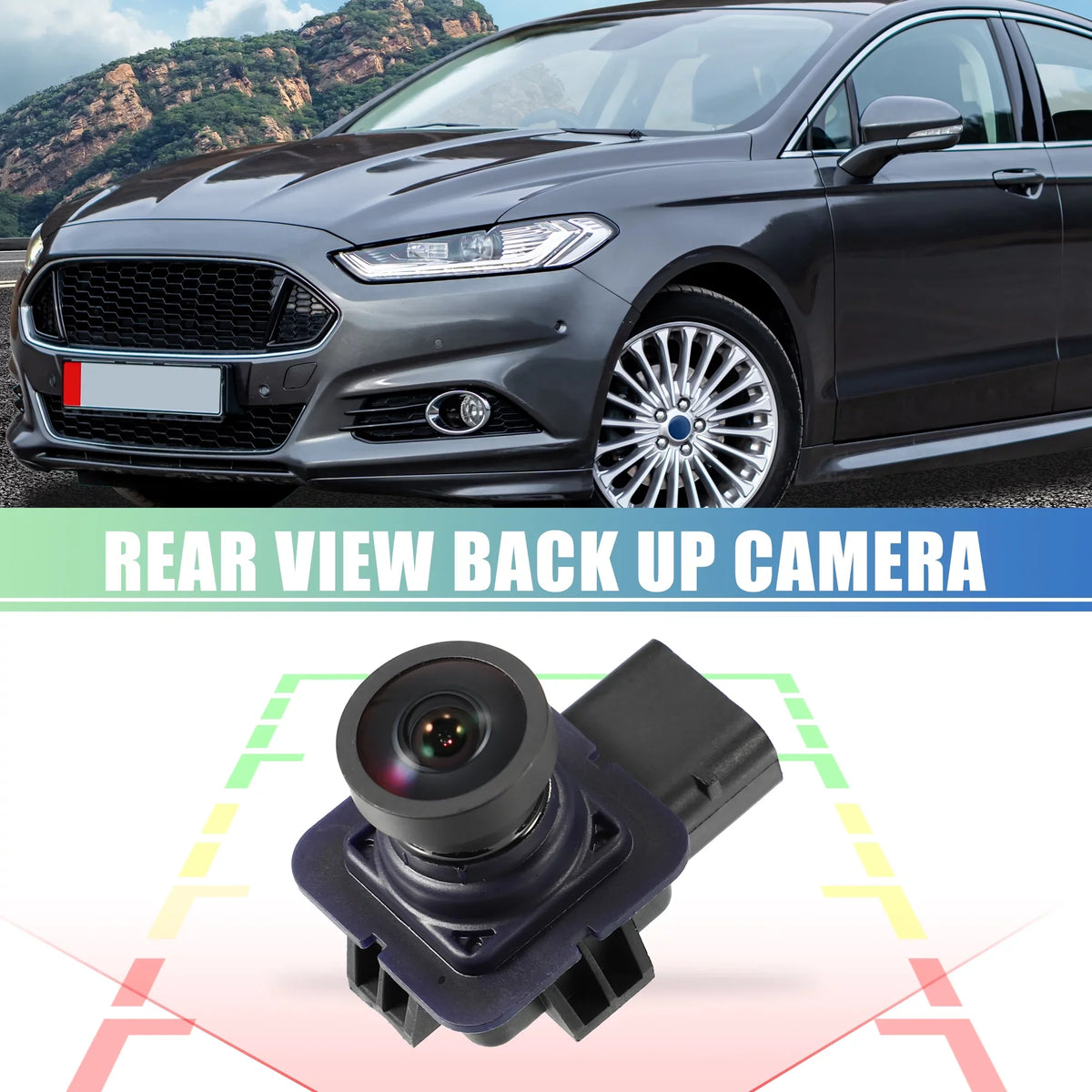 Ford for Assist Reverse Set 2013-2017 Mondeo Rear Up Camera Camera Car Park DS7T-19G490-DD View 1 Back