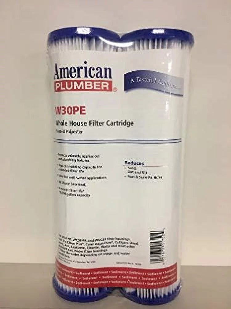 Whole (2-Pack) House Filter W30PE Cartridge Sediment