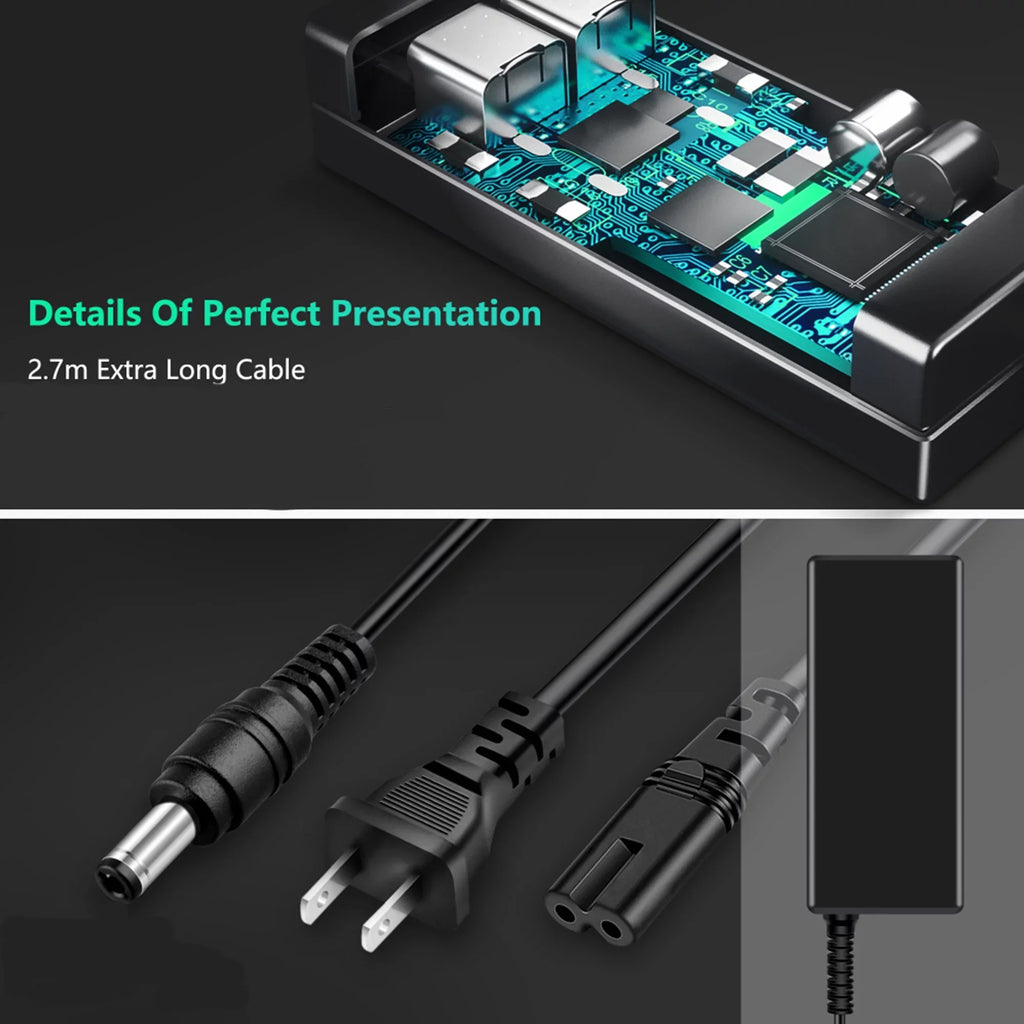 FITE Switch Cable PSU Adaper PoE Managed SRW208P PS ON Plug Cisco Business 8-Ports Ethernet / Power Round Tip DC Supply AC Cord arrel For Charger SRW208P-K9-NA Linksys Small