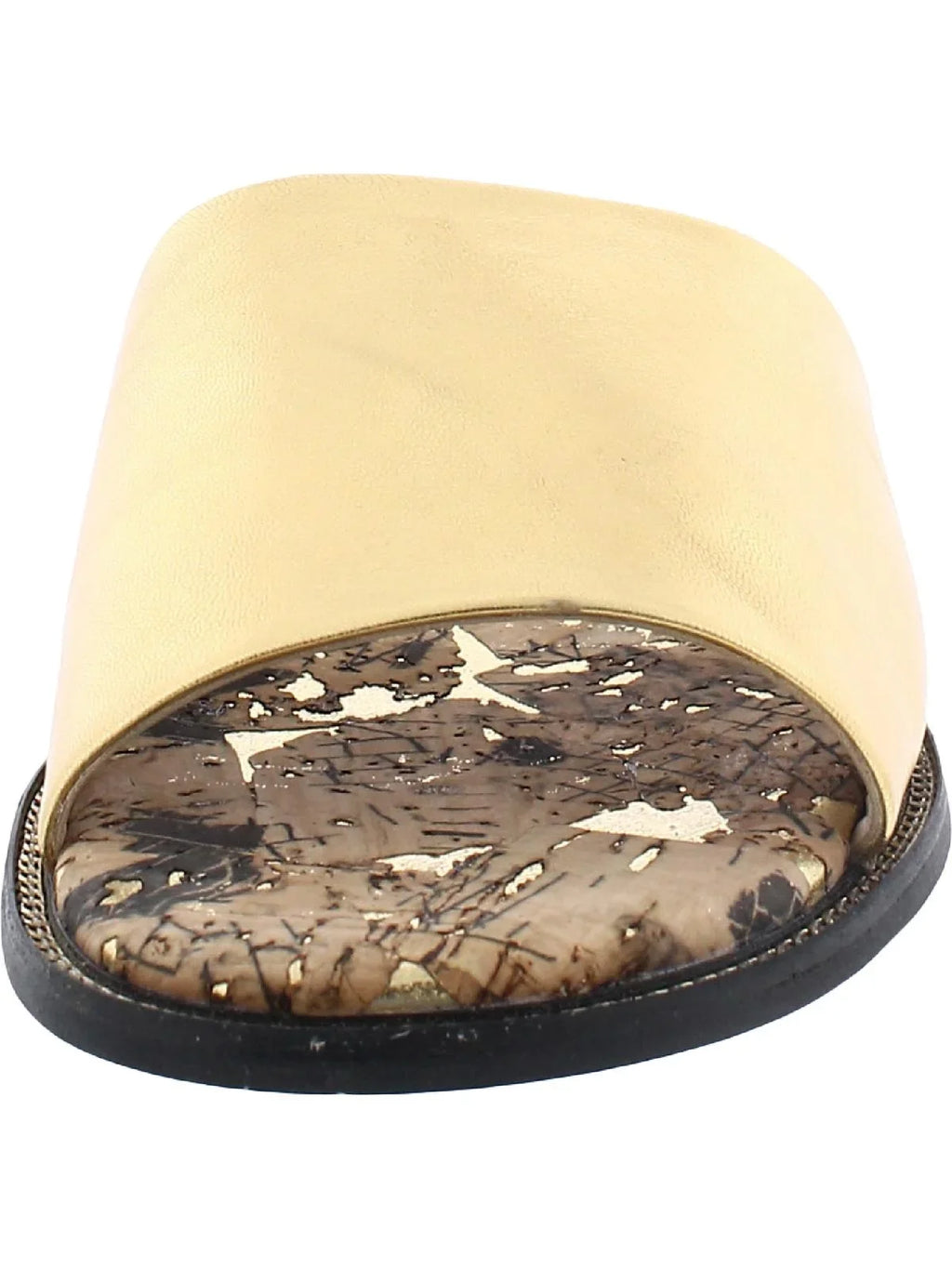 Lagerfeld Womens Cork Paris Flat Leather Sandals Karl Gloria