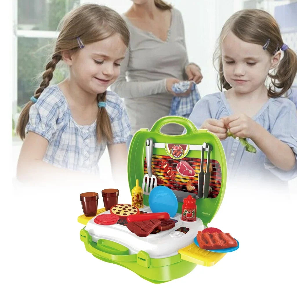 Grill Set BBQ Toys Kitchen For Kid