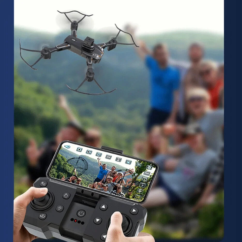 HD 4K with Camera Quadcopter Design Avoidance JLLOM Dual Foldable and Technology Drone Obstacle -