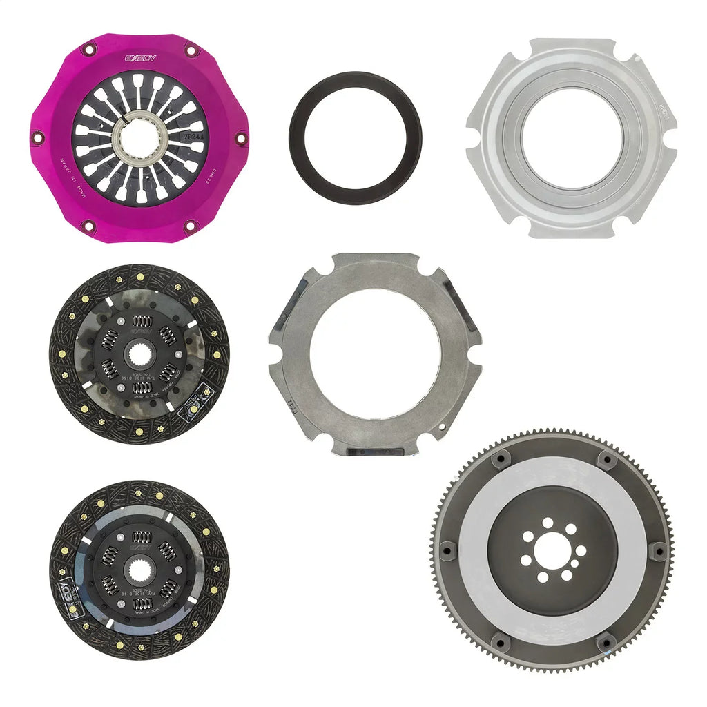 15 Kit Clutch Fits Lancer Twin Exedy Clutch 08 Mm062sdf Hyper Racing Organic