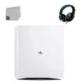 1TB with Bundle 4 Set Gaming Gaming New Sony Console Pro BOLT PlayStation Like AXTION White Head Only