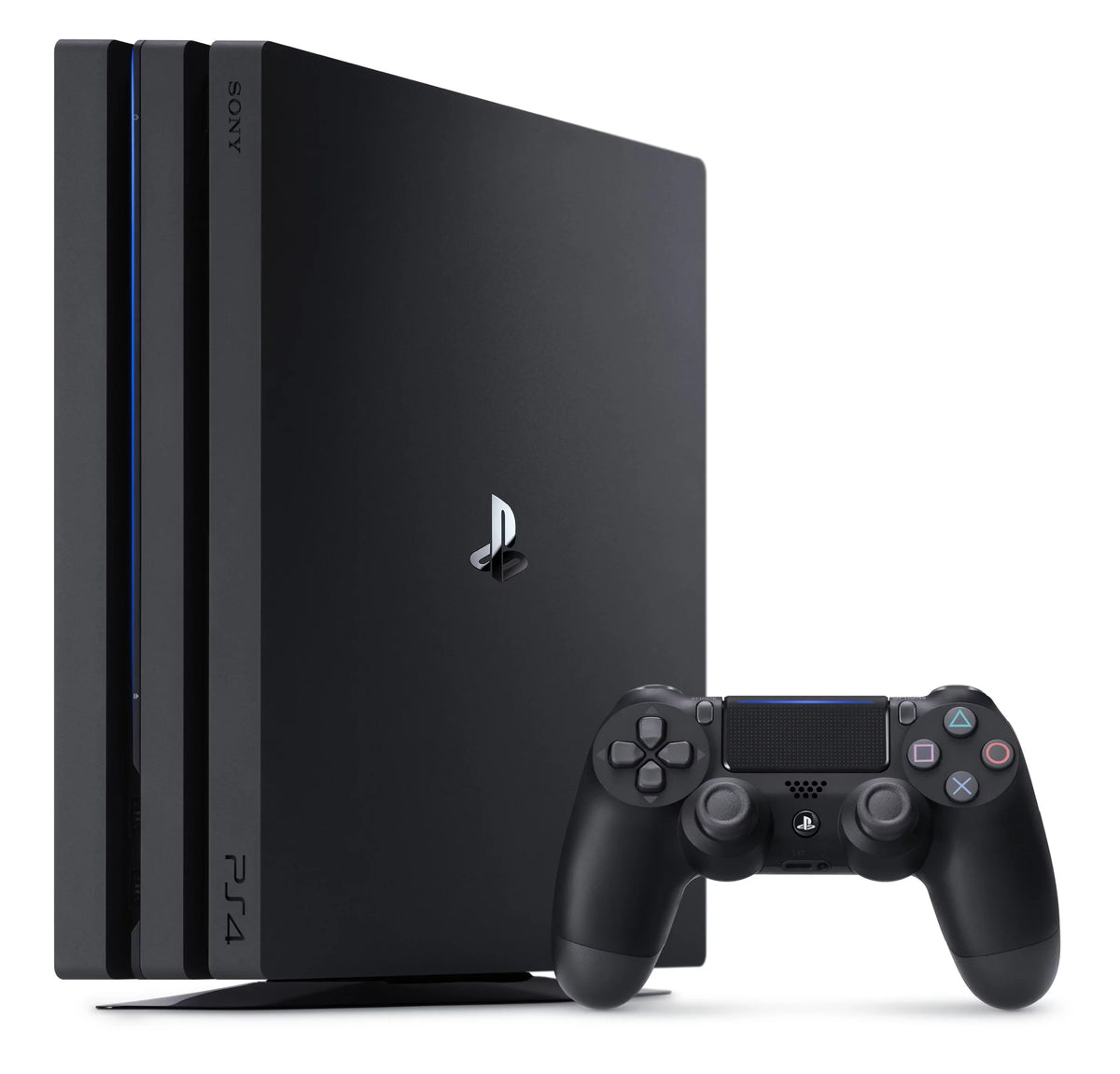 '- Pro Pad PlayStation Wireless Restored 1TB 4 Game Sony Console Black - Gaming (Refurbished)