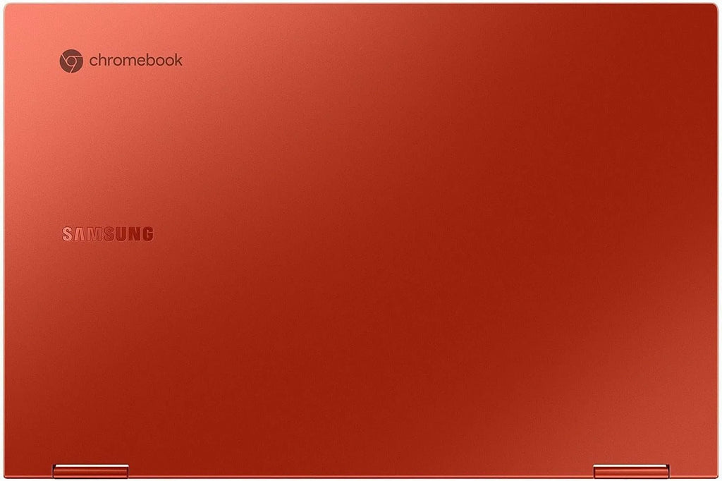 Samsung Laptop Open AMOLED Touchscreen Chromebook 64GB Box 13.3" Red) 2 (Fiesta Galaxy