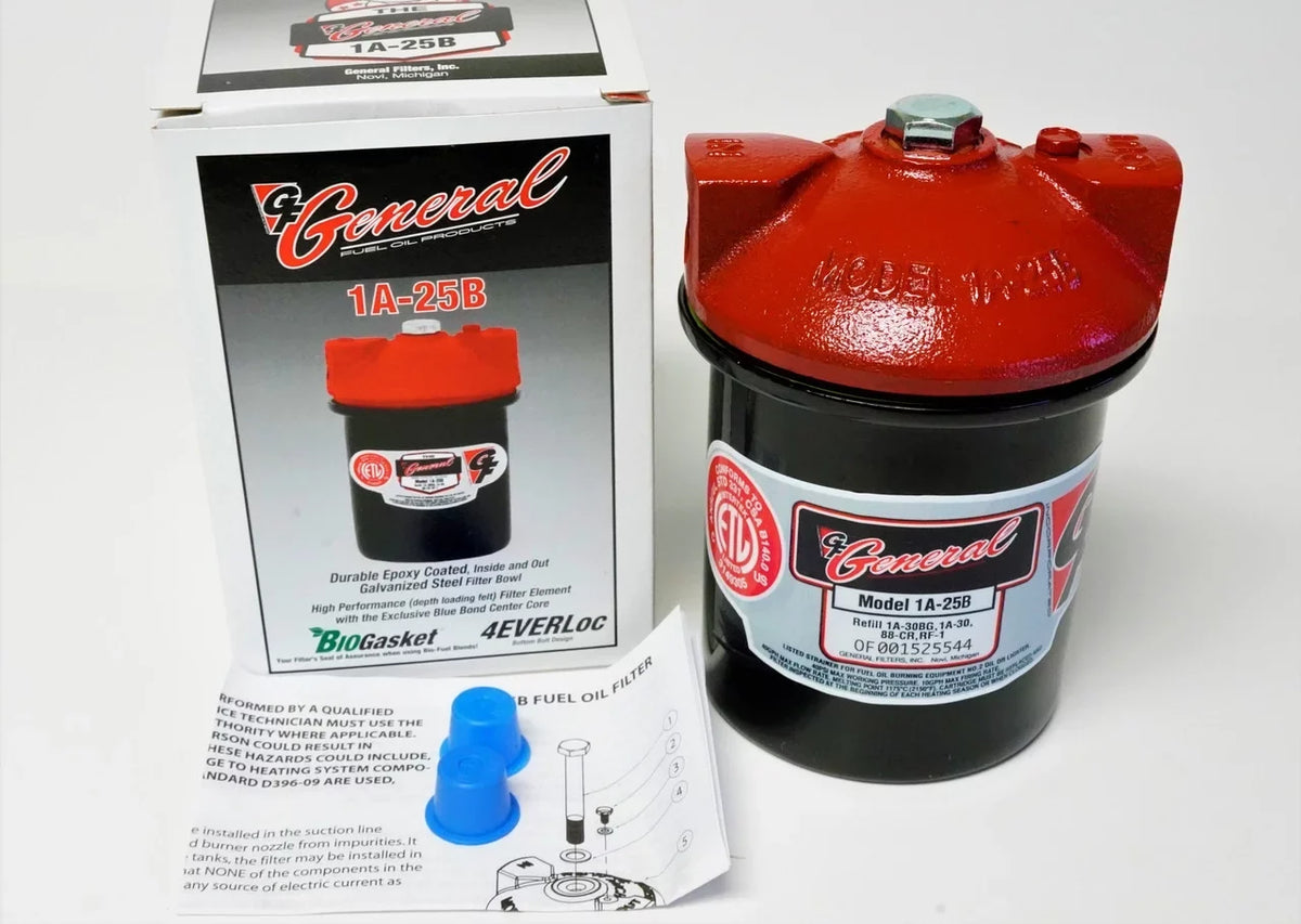 1A-25B 3/8" 1A-30, 88-CR, Fuel and 1A-25B Filters Filter RF-1 Oil Wool Housing refill General General