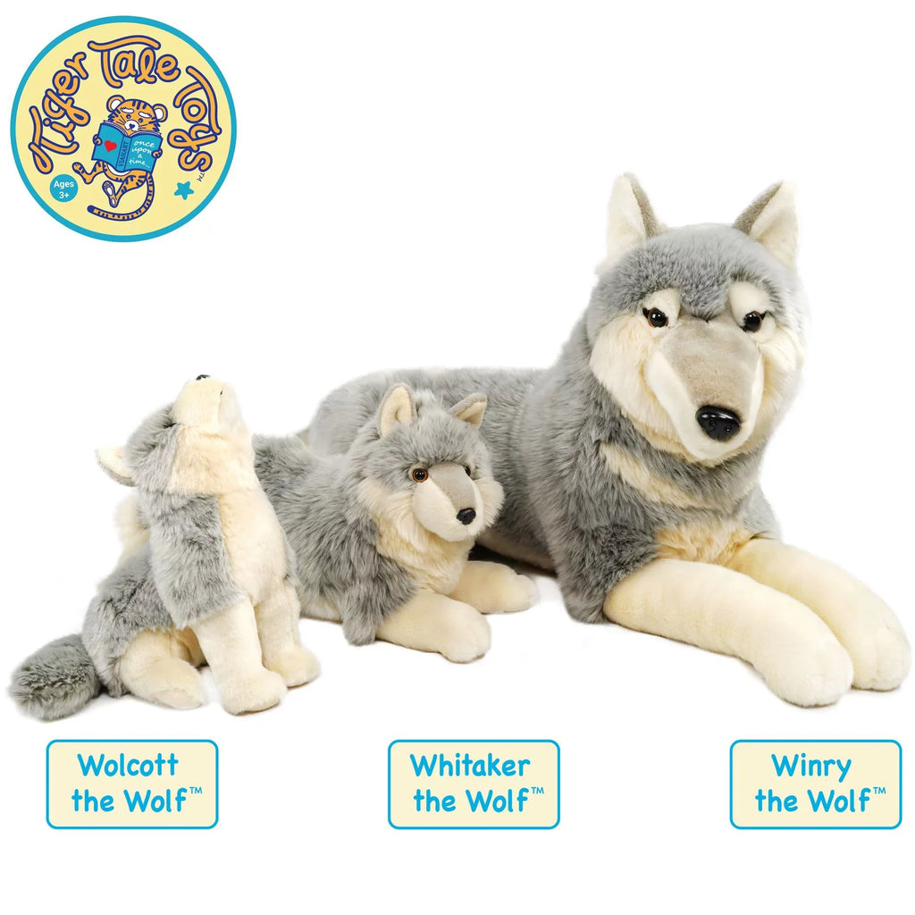 (Not 27 Wolf Tail by - Inch The Toys Dog Animal Measurement) Plush Including Tale Winry - Tiger Stuffed