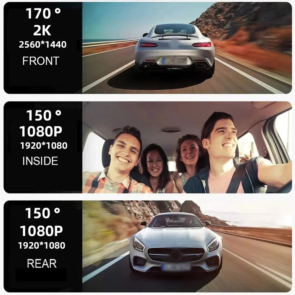 WIFI Car moobody Interconnection Recorder Angle Camera Driving with Wide and Auto Dashcam