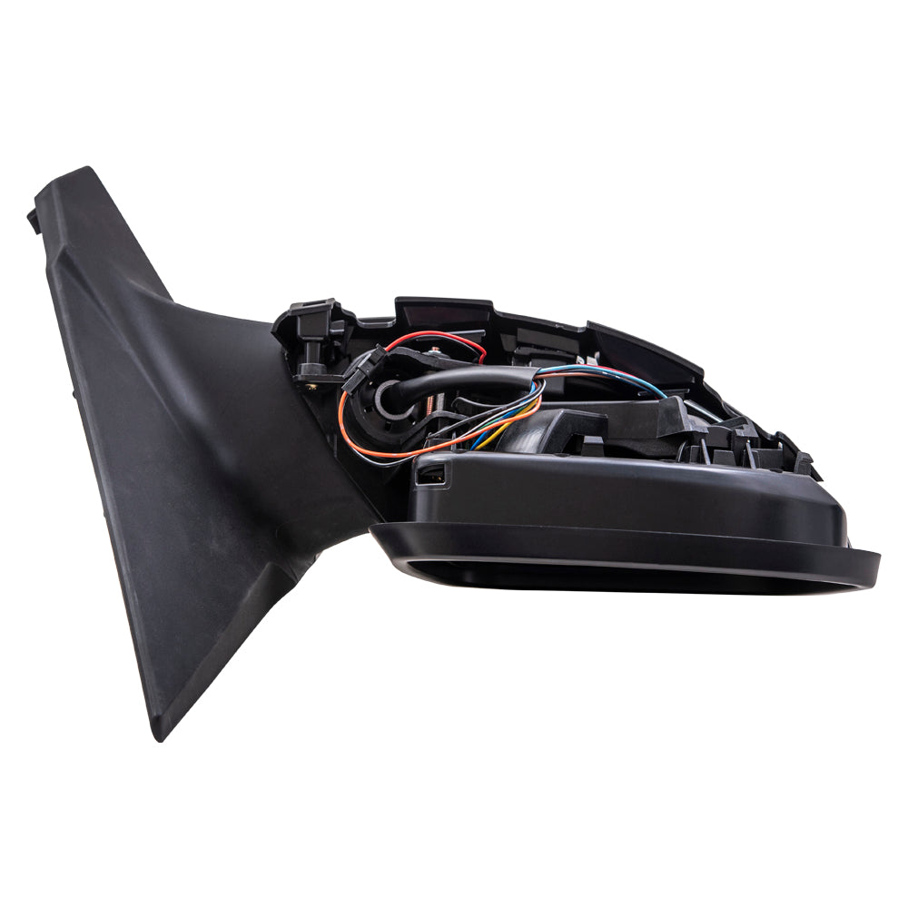 To Passenger With Brock Right Paint With Black 2020-2021 Aftermarket Replacement Heat-Signal-Camera Nissan Match Mirror Sentra Power Compatible