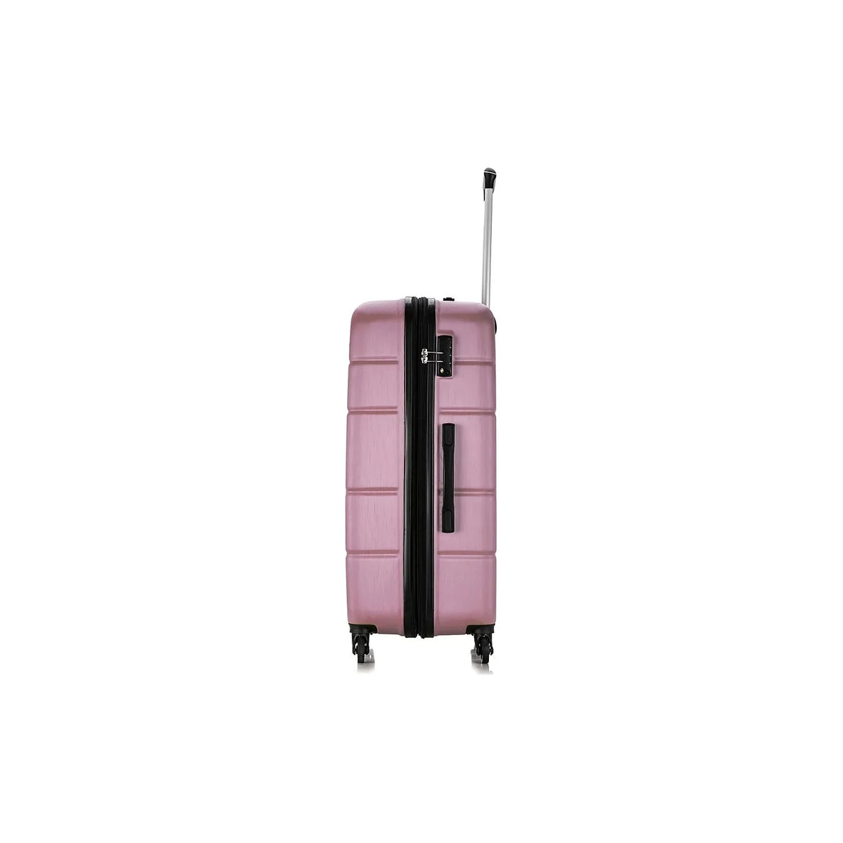 Gold (DKRODSML-ROS) 3-Piece DUKAP Set Plastic RODEZ Luggage Rose