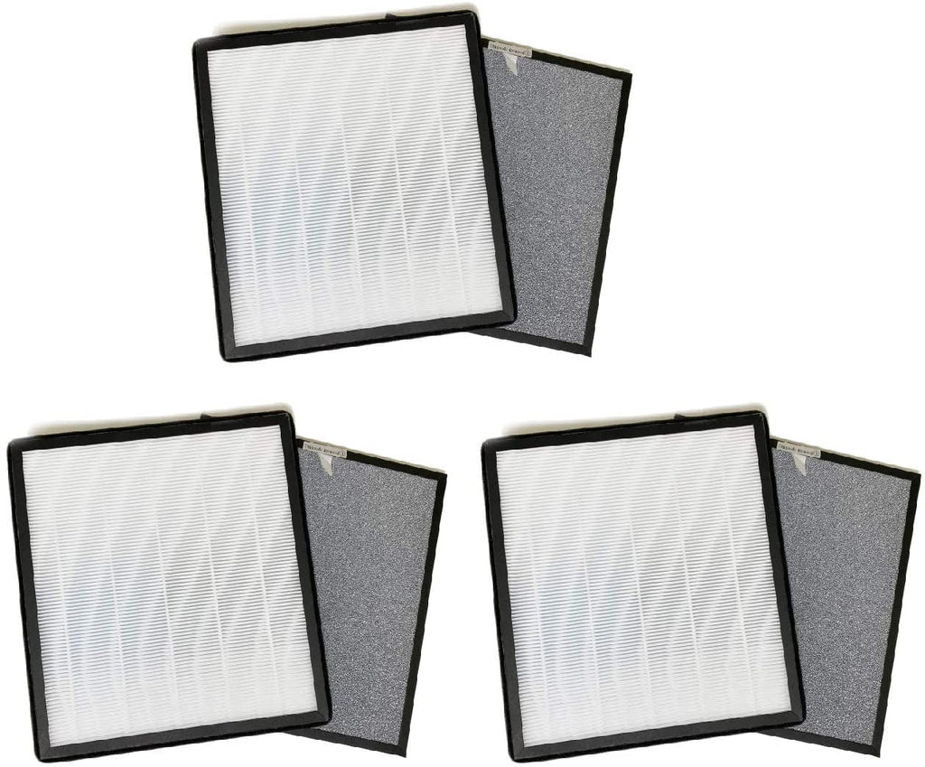 5-in-1, Replacement 3 True with HSP001 Set Hathaspace Filters Air HEPA Carbon Activated Smart Filter 2 Purifier Compatible HEPA of Nispira Sets True