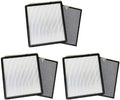 5-in-1, Replacement 3 True with HSP001 Set Hathaspace Filters Air HEPA Carbon Activated Smart Filter 2 Purifier Compatible HEPA of Nispira Sets True