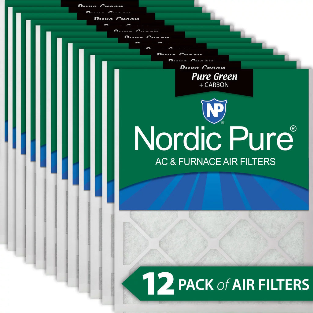 Filters (11_1/2x23_1/2) Pack Pure Plus Green 12 Eco-Friendly Air 12x24x1 Carbon