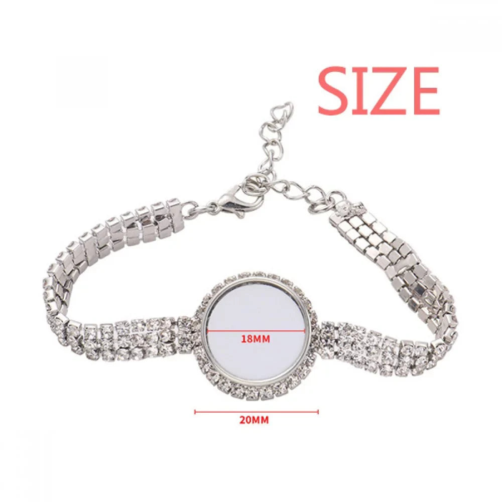Chain Bracelet Diamond Set Tennis Germany Landmark Famous Anklet Jewelry