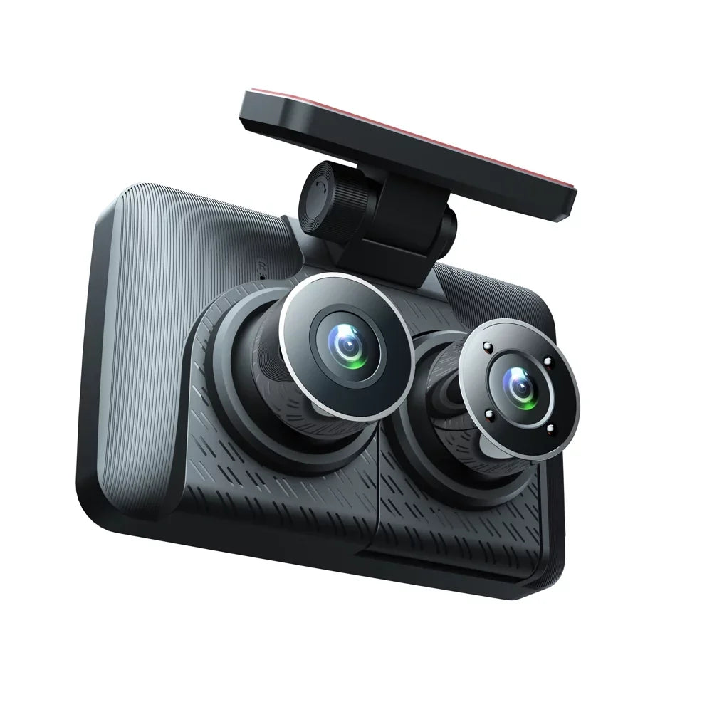 Auto Dash Camcorder Car Wide Camera Driving moobody Recorder Safety Rearview Recorder Car Car Video Recording 4in Angle Cameras Clear Mirror Cam 3