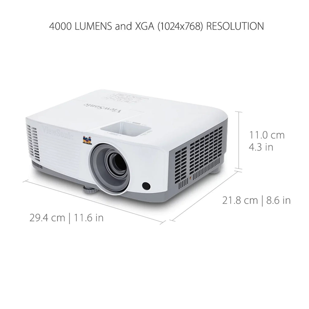 Office Vertical and (Pre-Owned) PG707X for XGA Horizon ViewSonic Lumens 4000 Keystone Projector and Home