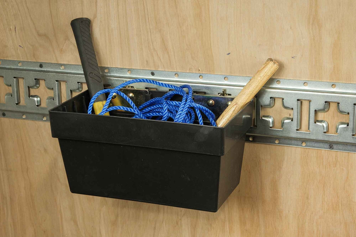 '- Basket Heavy for Vehicles for Large Trucks, Systems Trailer, Trailer Duty Organizer (4 for E-Track E-Track Enclosed E-Track Accessories Garage, Bin Storage Enclosed - E-Track Pack)