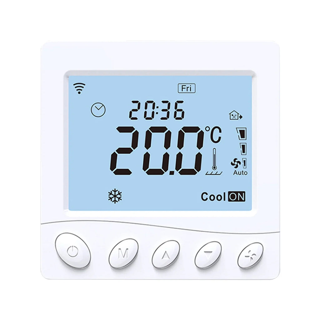 WIFI/485 Display Pipe ADBEN Smart BREWEL Application Fan Fan Maiju Coil LCD 2 3.2Inch LCD Thermostat,Voice 3.2Inch /485 dsfen WIFI/485 tat Modbus /485 Modbus Pipe Modbus 2 Pristin Floor BUZHI tat