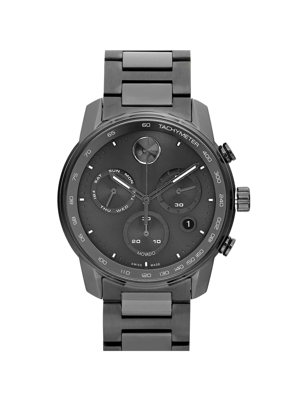 Box) Movado 3600867 Quartz Chronograph Men Verso Bold 44mm (Without Watch