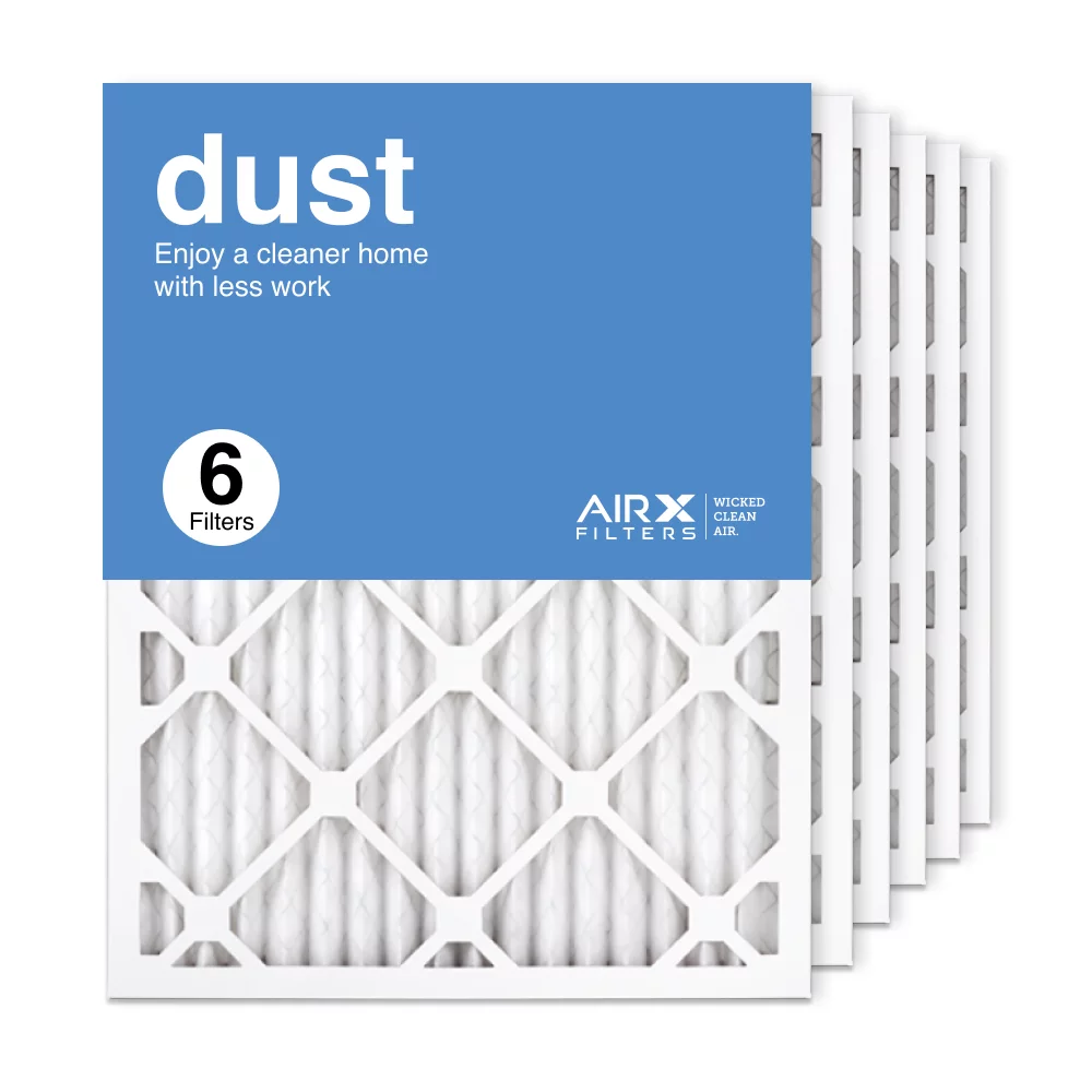 Air Dust Air Made Furnace the Filter, Filter AC HVAC USA 16x21.5x1 MERV Filters 8 AIRx 6-Pack, in Pleated