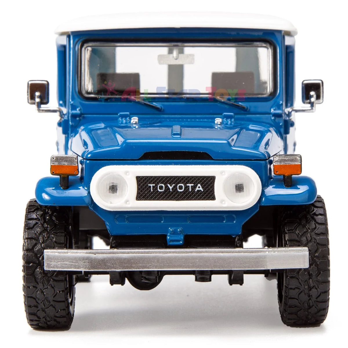 with FJ40 Land Toys Wheels Custom Model Blue 79323 FJ Cruiser J40 Diecast by Off-Road 1/24 Motormax All Royal Exclusive Toyota Star Cruiser
