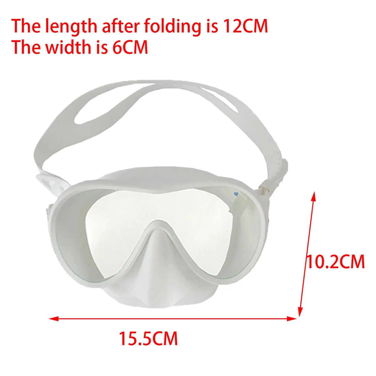 Outdoor Glass The Fog Goggles 2x Accessories and Lenses Glass Women Snorkel Pool Black for White Sports in