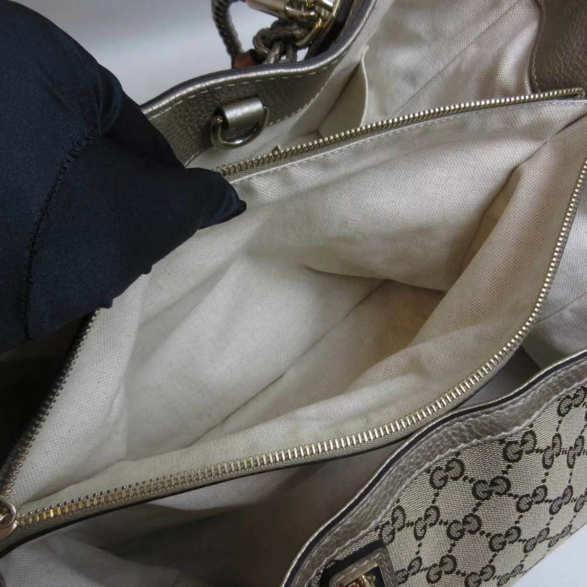 tote bag bamboo Vera (Good) GUCCI canvas Pre-Owned Gucci shoulder 269945 GG