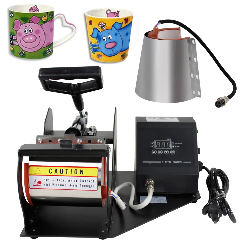 Heat in Cup Digital 2 Press Coffee ZENSTYLE Transfer 1 Sublimation Mug Machine