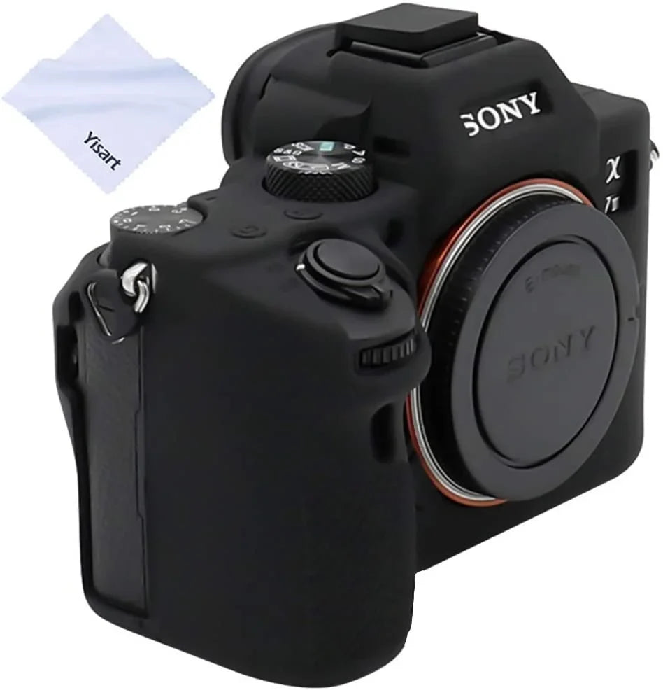 Yisau Silicone A7 A7siii Cover Alpha Rubber Professional Sony A7iii for Case Coverable Protective Case, iii A7Riii Sony