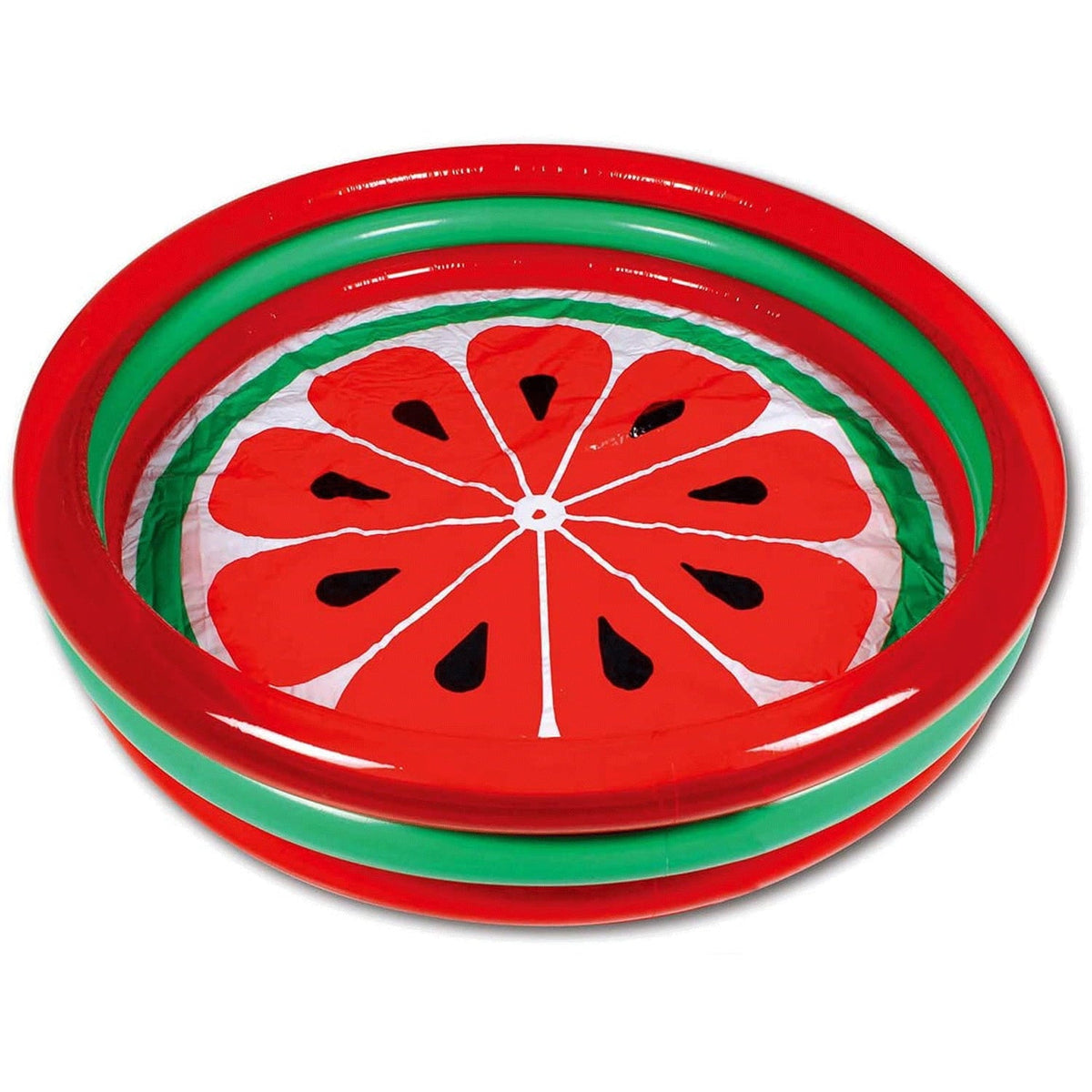 Set Gallon Watermelon 3 Inch Hoovy 53 59 Ring Inflatable Pool Swimming Kiddie