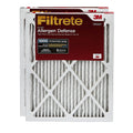 Air Filter, 1000, Micro Allergen AC Filtrate Furnace 2-Pack Defense, MPR 16x25x1,
