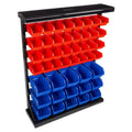 Mountable Rack Bin Removeable 47 Container Tools with for Stalwart Storage 75-ST6079 Drawers Organizer-Wall