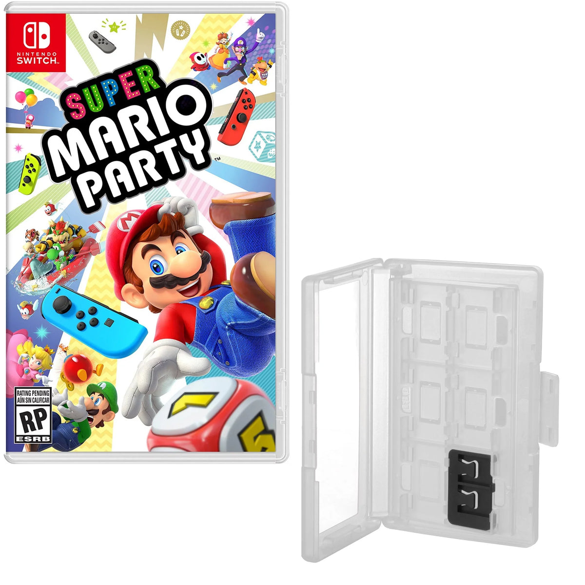Game 12 Switch Mario Super party Caddy, Game Hard Nintendo for Shell
