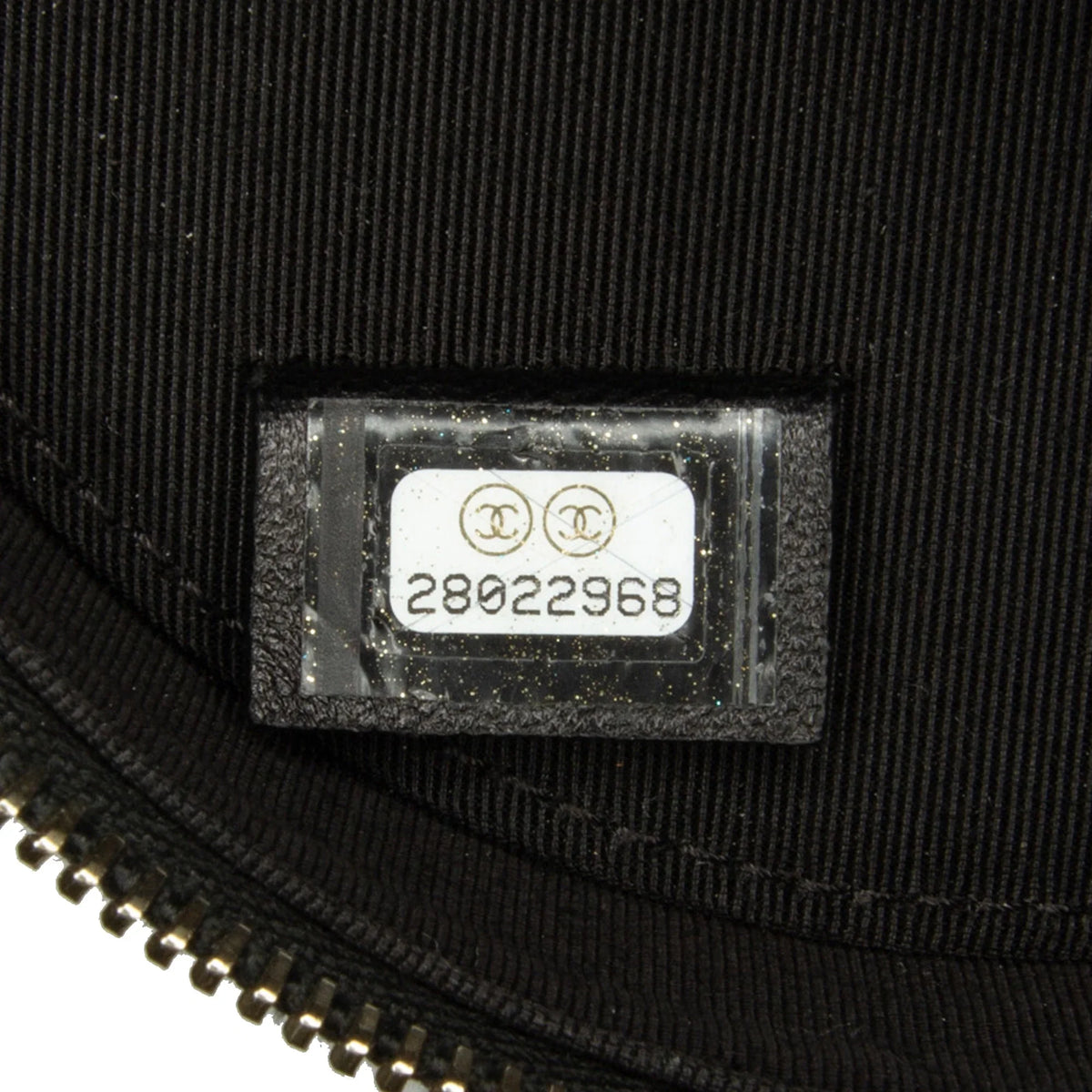 Pre-Owned Round Bag Leather (Good) Lambskin Lucky Crossbody Unisex Charms Chanel Authenticated Black